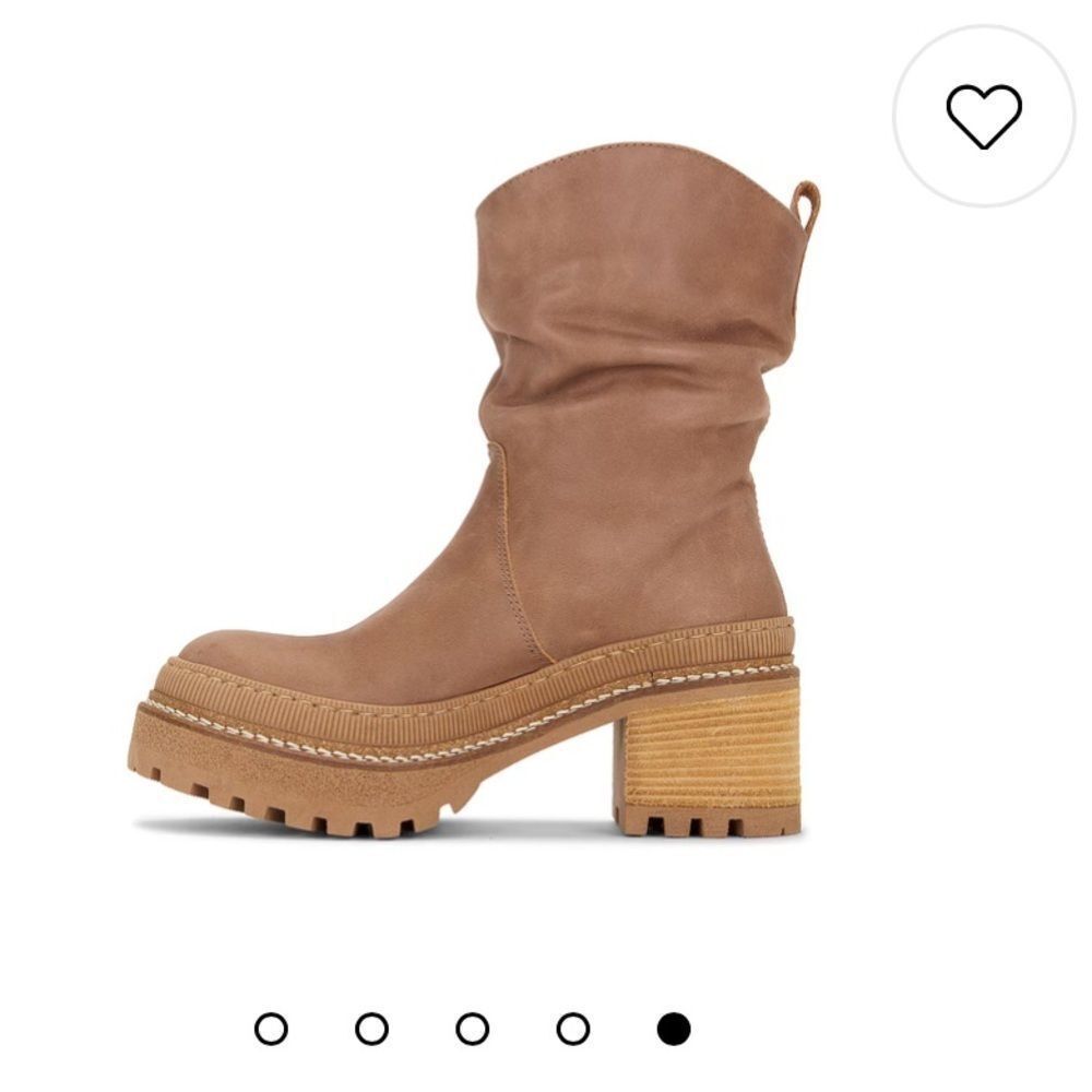 Mel Slouch Boot in Hazelnut Leather
Free People size 8 1/2